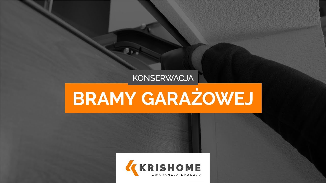 Konserwacja bramy garażowej