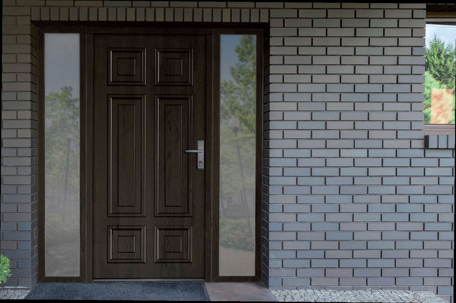 Drzwi wejściowe Gerda NTT do domów – ładne, ciepłe i bezpieczne