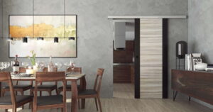 Aluminiowy system naścienny