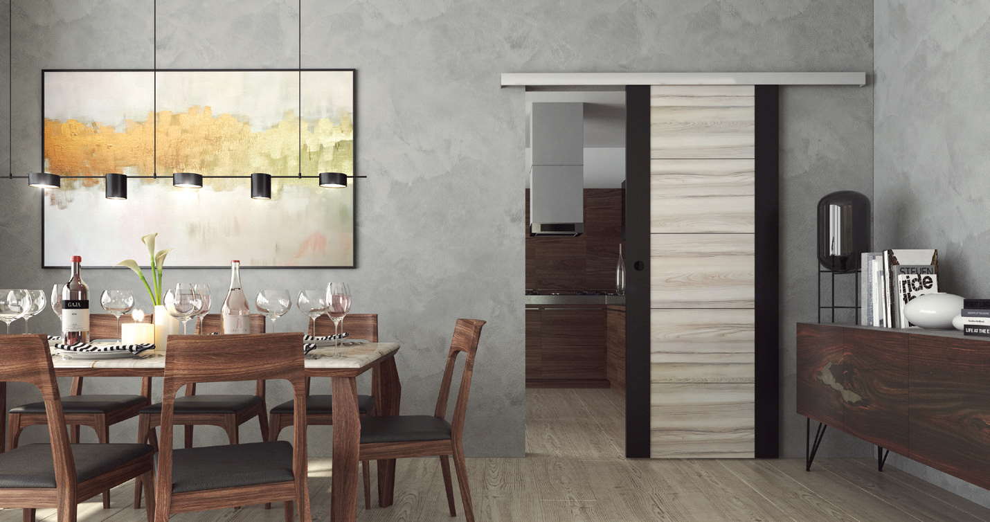 Aluminiowy system naścienny