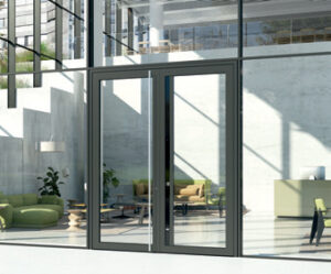 Drzwi aluminiowe - Schüco AD UP