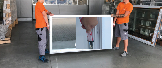 Taśmy ułatwiające przenoszenie okien